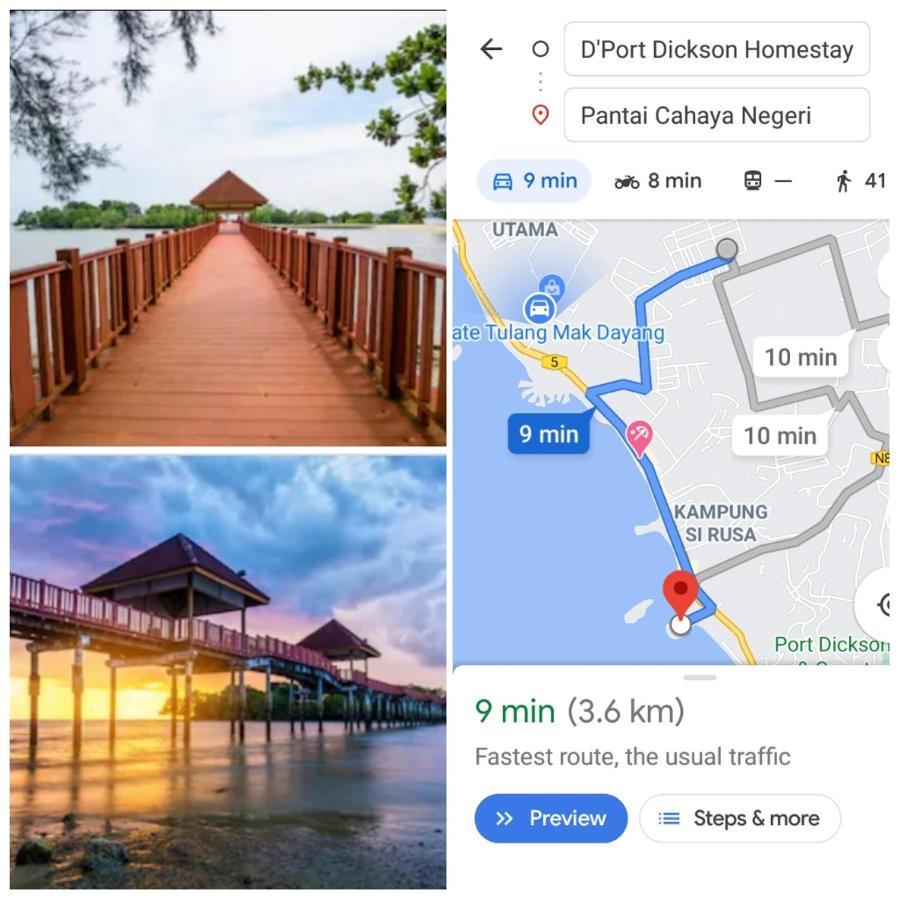 D'Port Dickson Homestay Exterior foto