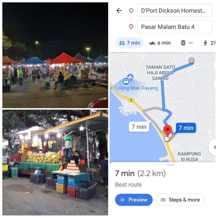 D'Port Dickson Homestay Exterior foto